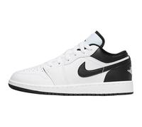 Jordan Big Kid's 1 Low Blanco/Negro-Blanco (553560 132), Blanco/Negro/Blanco-Blanco, 5 Big Kid