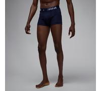 Jordan Bóxer de algodón Flight (Paquete de 3) - Hombre - Azul S