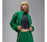 Jordan Brooklyn Chaqueta de chándal con cremallera completa - Mujer - Verde S (EU 36-38)