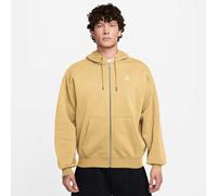 Jordan Brooklyn Fleece Oversized Full-Zip Hoodie beige L