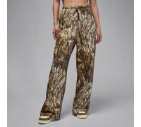 Jordan Brooklyn Fleece Pantalón con dobladillo abierto - Mujer - Blanco L (EU 44-46)