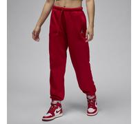 Jordan Brooklyn Fleece Pantalón - Mujer - Rojo M (EU 40-42)