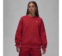 Jordan Brooklyn Fleece Sudadera de cuello redondo - Mujer - Rojo XL Tall