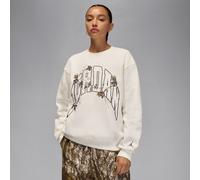 Jordan Brooklyn Fleece Sudadera de cuello redondo Realtree - Mujer - Blanco XS (EU 32-34)