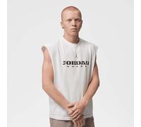 Jordan Brooklyn Graphic Sleeveless Muscle Top beige M