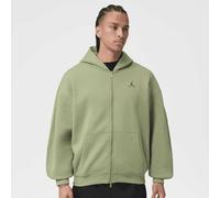 Jordan Brooklyn Oversized Fleece Full Zip Basketball verde XS