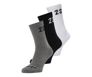 Jordan Calcetines deportivos 'Essential' gris moteado / negro / blanco 42-46 gris moteado / negro / blanco