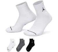 Jordan - Calcetines Everyday Cushioned Poly Ankle 144 (3 Pares), Unisex, Multi-Color, L [42 - 46]