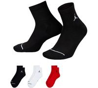 Jordan - Calcetines Everyday Cushioned Poly Ankle (3 Pares), Unisex, Multicolor, L [42 - 46]