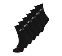 Jordan Calcetines 'Everyday' rojo fuego / negro / blanco 38-42 rojo fuego / negro / blanco