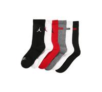 Jordan Calcetines gris moteado / rojo / negro / blanco 23,5-27 EUR