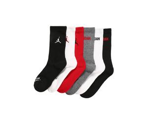 Jordan Calcetines gris moteado / rojo / negro / blanco 27-35 EUR