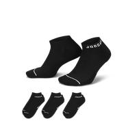 Jordan Calcetines invisibles de diario (3 pares) - Negro 34-38