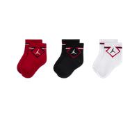 Jordan Calcetines tobilleros (3 pares) - Bebé e infantil - Rojo 18.5-23.5