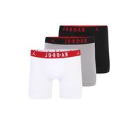 Jordan Calzoncillo boxer 'FLIGHT Cotton Core Boxer Briefs' gris moteado / rojo / negro / blanco S gris moteado / rojo / negro / blanco