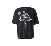 Jordan Camiseta '2Air Reissue' gris / rojo / negro / blanco M gris / rojo / negro / blanco