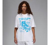 Jordan Women's Oversized Graphic T-Shirt Ref. HJ0136-100 Color Blanco Talla S