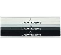 Jordan - Cinta del pelo Elastic Sport Printed (6-Pack), Unisex, Black-White-Black