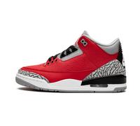 Jordan CK5692 Air 3 Retro SE Zapatillas de Baloncesto, Rojo Pasión/Cement Grey/Negro, 42.5 EU