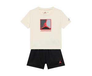 Jordan Conjunto 'BRK' marfil / gris / rojo claro / negro 110-116 marfil / gris / rojo claro / negro
