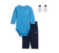 Jordan Conjunto de body de manga larga Essentials para bebé - Azul 0-6M