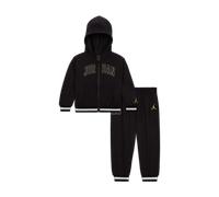 Jordan Conjunto de tres piezas con sudadera de punto con capucha y cremallera completa - Bebé (6-12) - Negro 18M