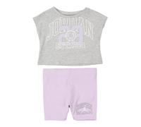 Jordan Conjunto gris moteado / lavanda / blanco 74 gris moteado / lavanda / blanco