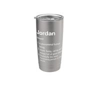 Jordan Definición de nombre Diccionario divertido Vaso térmico de acero inoxidable de doble pared