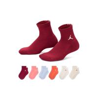 Jordan Everyday Essentials Calcetines hasta el tobillo (6 pares) - Niño/a - Rosa S (35-37.5)