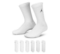 Jordan Everyday Essentials Calcetines largos (6 pares) - Niño/a - Blanco 7-9