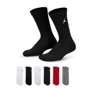 Jordan Everyday Essentials Calcetines largos (6 pares) - Niño/a - Rojo 4-5
