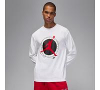 Jordan Flight Club Camiseta de manga larga - Hombre - Blanco S