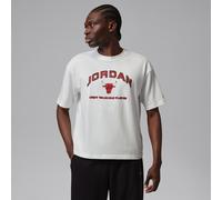 Jordan Flight Essentials Camiseta de corte cuadrado con estampado - Hombre - Blanco XS