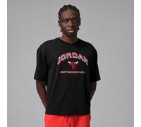 Jordan Flight Essentials Camiseta de corte cuadrado con estampado - Hombre - Negro M