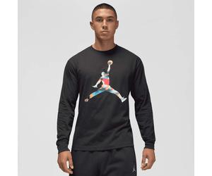 Jordan Flight Mountside Graphics Long Sleeve Crew negro S