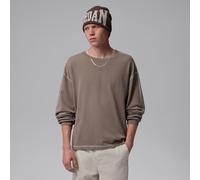 Jordan Flight Parte de arriba de manga larga de alta densidad - Hombre - Gris XL