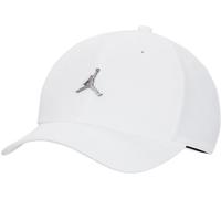 Jordan - Gorra Rise Metal Jumpman, Unisex, White-Gunmetal, S/M