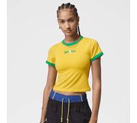 Jordan Graphic Brazil Crewneck Shirt amarillo L