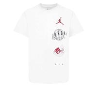 JORDAN Jbd Air Globe SS tee Camiseta, Color Blanco, Small para Niños