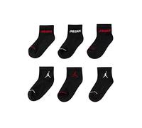 Nike Jordan Calcetines Legend Ankle Pack de 6 Unisex Negro Talla 7-9Y