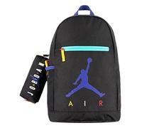 Jordan - Juego de mochila y estuche Air negro código 9B0503-K90, Negro, talla unica