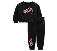 Jordan Jumpman Club Conjunto de dos piezas Bubble Fleece (3-6 meses) - Bebé - Negro 24M