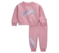 Jordan Jumpman Club Conjunto de dos piezas Bubble Fleece (3-6 meses) - Bebé - Rosa 12M