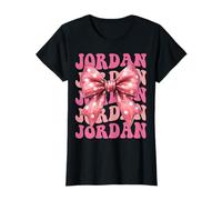 Jordan - Lazo de Coqueta con Nombre estético para Mujeres y niñas Camiseta