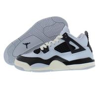 Jordan Little Kid's 4 Retro Pure Platinum/Metallic Gold (FZ8586 070), Oro metálico puro platino, 34 EU
