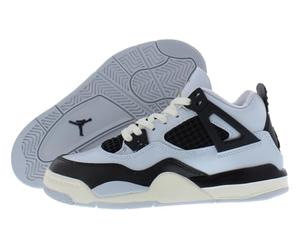 Jordan Little Kid's 4 Retro Pure Platinum/Metallic Gold (FZ8586 070), Oro metálico puro platino, 34 EU