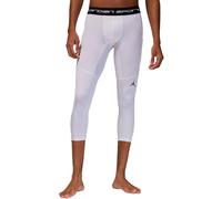 Jordan - Malla larga Dri-Fit 3/4, Hombre, White-Black, S