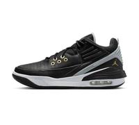 Jordan Max Aura 5 - Zapatos para hombre (DZ4353-017, negro/blanco/gris lobo/dorado metálico), Negro/Blanco/Gris/Dorado Metálico, 44.5 EU