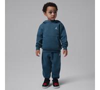 Jordan MJ Brooklyn Fleece Conjunto de 2 piezas de sudadera con capucha - Infantil - Azul 4T
