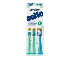 Jordan* ® OOTIE - Cabezales de repuesto para cepillo de dientes sónico para niños | Cerdas suaves para niños a partir de 3 años | Cabezales de cepillo de dientes suaves y precisos | Recambios de